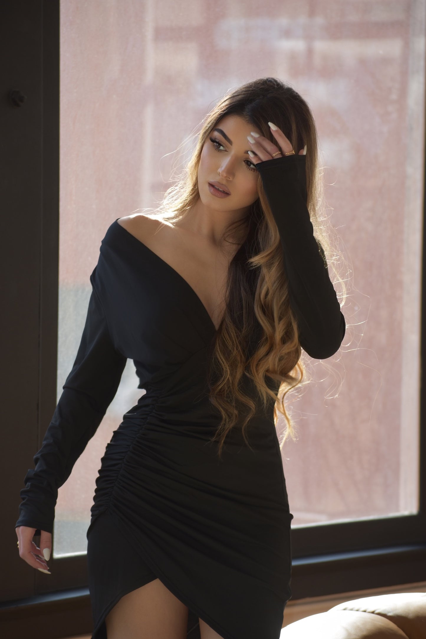 “Lola” Black Dress